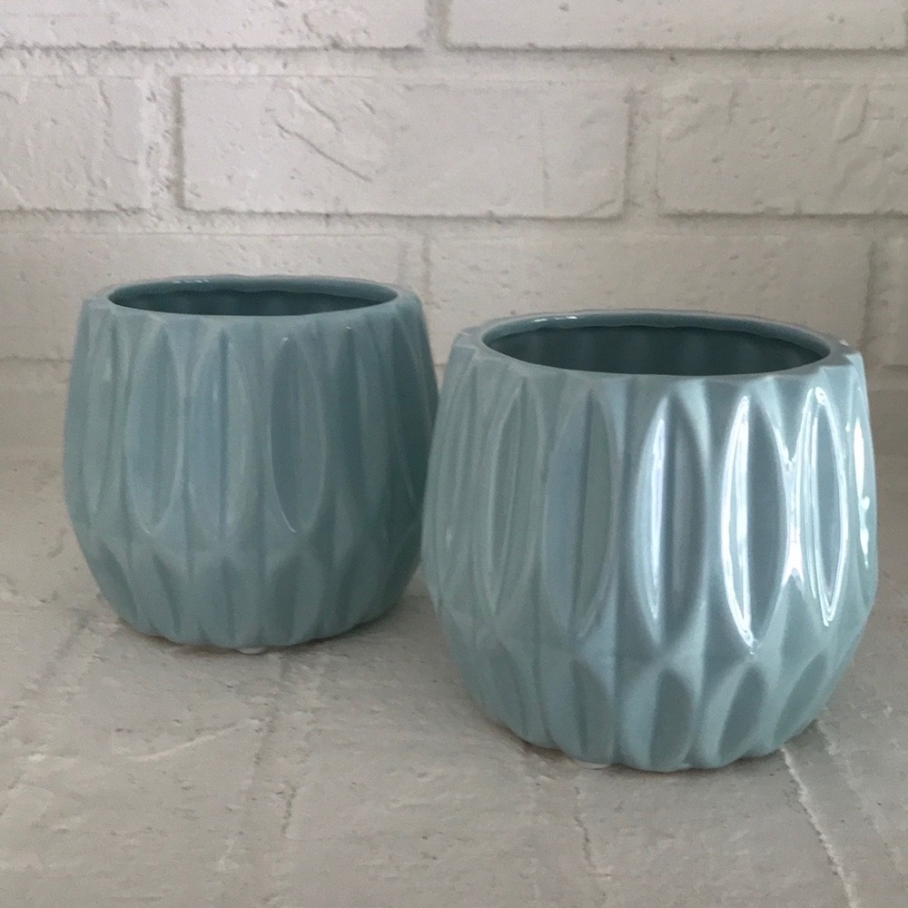 2 New Ceramic Planters NWOT - Picture 12 of 12